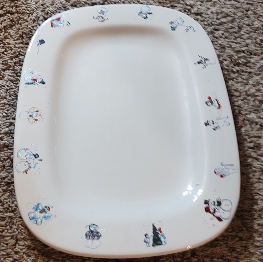 A bath and body 1999 Christmas platter